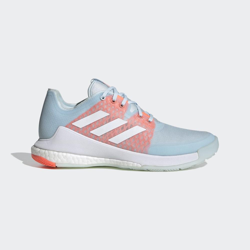 Adidasi Volei Adidas Crazyflight Dama Romania - Albi/Corai EF2676